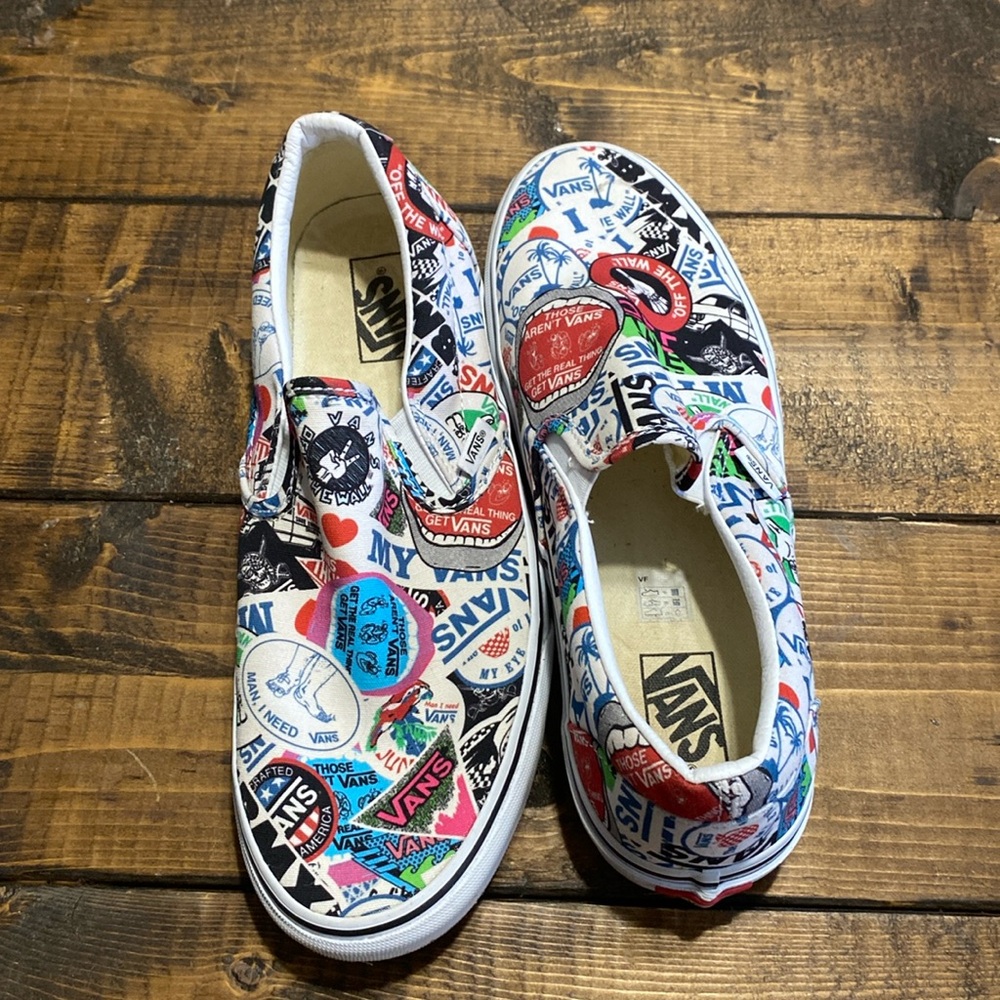 Vans Graffiti Slides